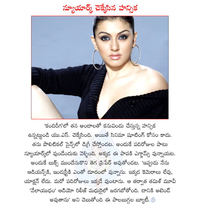 heroine hansika,hansika motwani,hansika in kandireega,hansika in new york,hansika preparing for exams,hansika doing degree in political science,hansika latest movie velayudham in tamil,hansika hot pics,hansika spicy stills  heroine hansika, hansika motwani, hansika in kandireega, hansika in new york, hansika preparing for exams, hansika doing degree in political science, hansika latest movie velayudham in tamil, hansika hot pics, hansika spicy stills